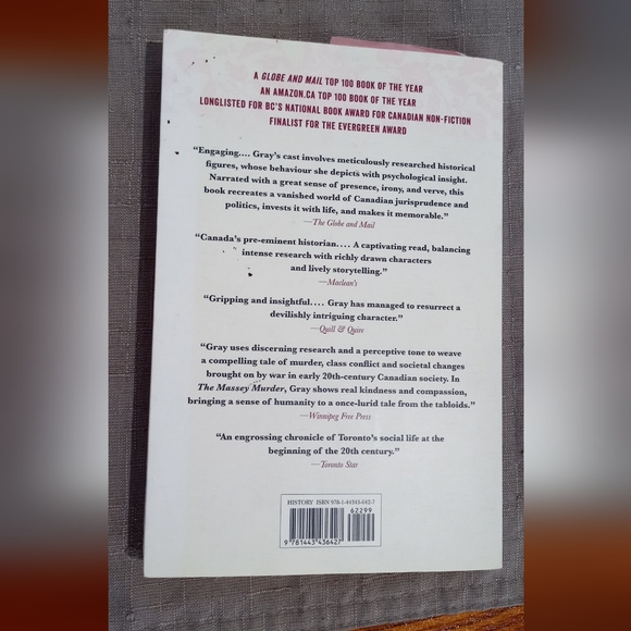 Best Seller Charlotte Gray, The Massey Murder - Picture 2 of 6